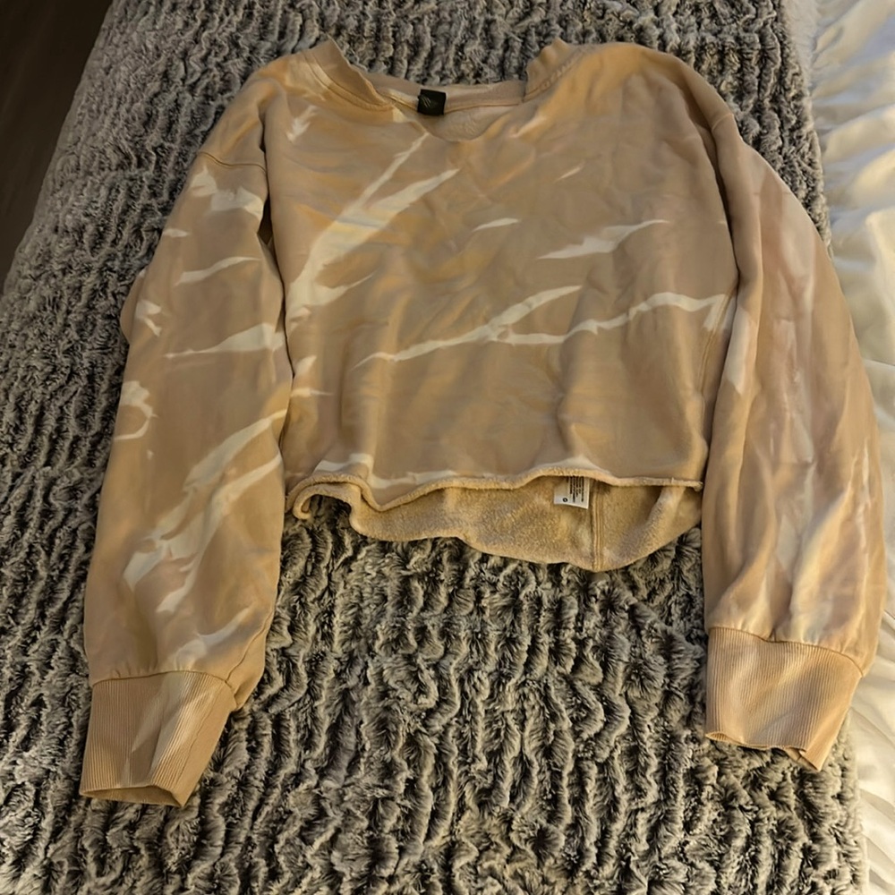 Tye Dyed cropped sweater